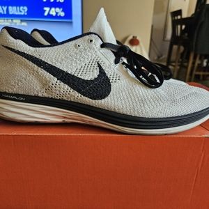 Nike FLYKNIT Lunar3 Mens Sz 12 Worn/Used 100% Authentic